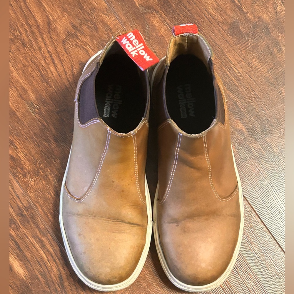 Mellow Walk Womens Jessica PR SD35 Diesel Leather Lightweight Work Boots
